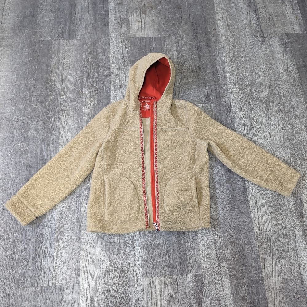 Women's L.L.Bean Cream Zip up